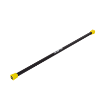 Бодибар BB-301 2 кг, неопреновый, черный/желтый