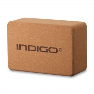 Блок для йоги пробковый INDIGO IN291 22,8*15,2*10,1 см Коричневый