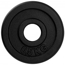 Набор чугунных окрашенных дисков Voitto 0,5 кг (4 шт)